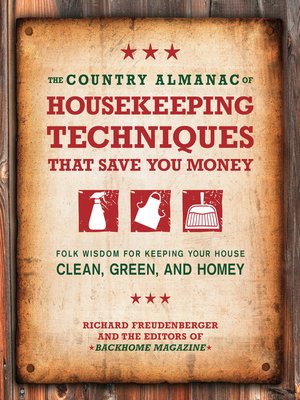 cover image of The Country Almanac of Housekeeping Techniques That Save You Money